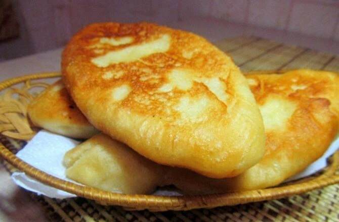 Жареные пирожки с картошкой